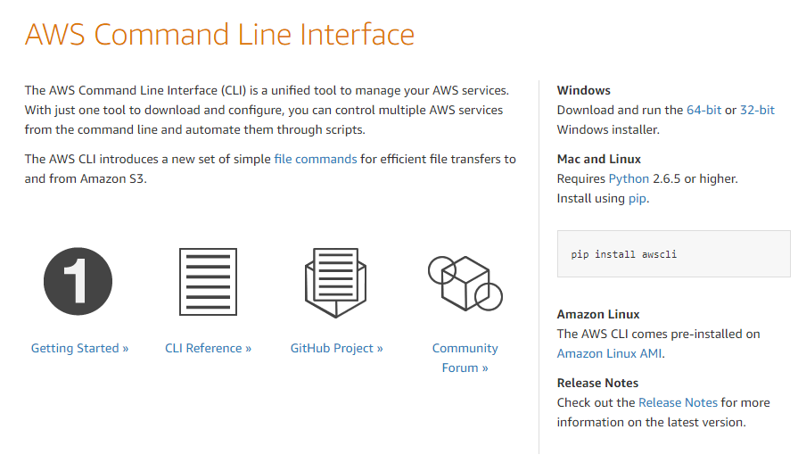 AWS CLI